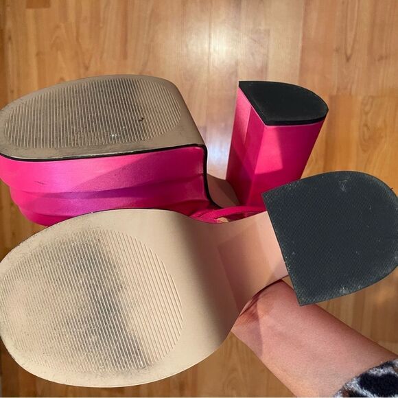 Steve Madden Charlize Platforms in Pink Size 11 - Picture 8 of 15